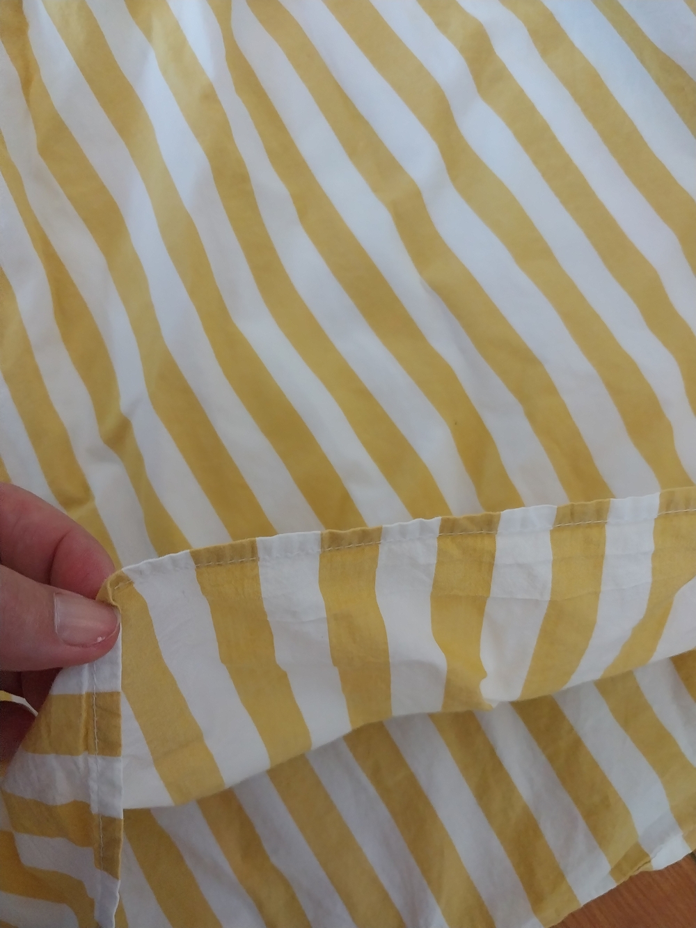 Beautifuk A New Day Yellow/White Strapless Smocked Midi Dress Sz Size Large L - Picture 3 of 9